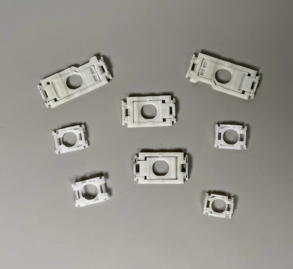 8x Logitech K740 Scheren- mechanik / Tasten- mechanik Mix Ersatzteil